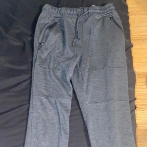 Mens medium dark grey sweatpants
